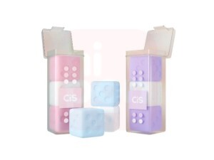 Mini Borracha Cis Dadinhos 3 Unidades